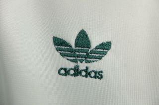 Vintage Adidas tracksuit jacket trefoil 70s/80s M Keyrolan Made in USA Green 3