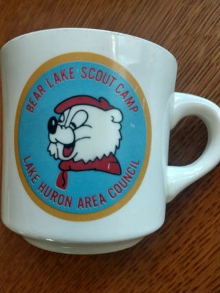 Vintage Boy Scouts - Bear Lake Scout Camp - Lake Huron Area Council Mug