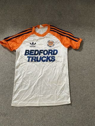 Vintage Adidas Luton Town Home Short Youths 1984