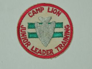 Camp Lion - Junior Leader Training - Red Cut Edge