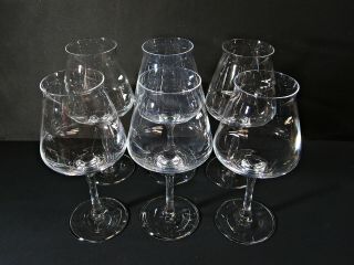 Set Of 6 Rastal Teku Stemmed Craft Beer Glasses Premium Germany Glassware 7.  75 "