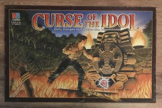 Vintage Curse Of The Idol Board Game Mb Games 1990 100 Complete Vgc