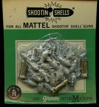 Vintage Mattel Shootin’ Shells Package © 1958