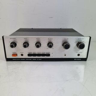 Vintage Trio (kenwood) Ka - 4002 Solid State Stereo Integrated Audio Amplifier