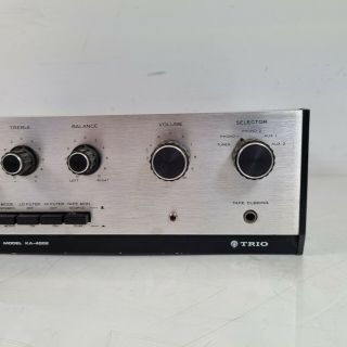Vintage Trio (Kenwood) KA - 4002 Solid State Stereo Integrated Audio Amplifier 3