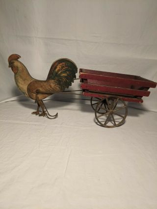 Gibbs Pull Toy From The Early 1900`s.  Overall Paint