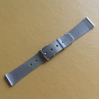 Vintage Stainless Steel Watch Bracelet/strap.  18mm End Links.