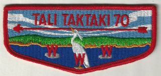 Tali Taktaki Lodge 70 Early Oa Flap,  Merged 1992,
