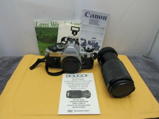 Vintage Canon Ae - 1 Program Bundle -