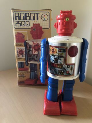 Rare Vintage Robot 2500 Durham Industries,  Fully,  Box