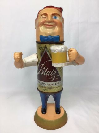 Vintage Blatz Beer Can Man Figure 50s/60s