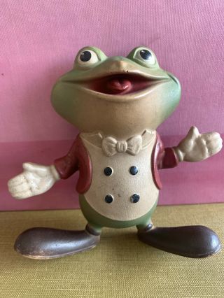 Vintage Rempel 1948 Froggy The Gremlin Squeak Toy Buster Brown 5 Inch