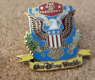 Walt Disney World The Hall Of Presidents Pin Eagle Presidential Seal 2004 Read