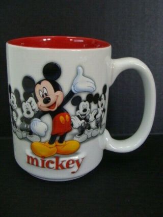 Walt Disney Parks Mickey Mouse 3d Ceramic Coffee Tea Coffee Cup Mug
