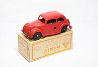 Triang Minic Morris Saloon In Its Box - Near Clockwork Model