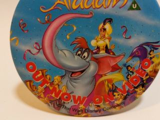 Walt Disney Classic The Aladdin Available On Video Pin Badge 3