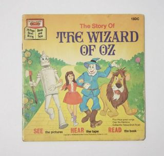 The Story Of The Wizard Of Oz 1978 Read Along Book - Walt Disney 34