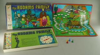1974 The Addams Family Board Game By Milton Bradley Complete