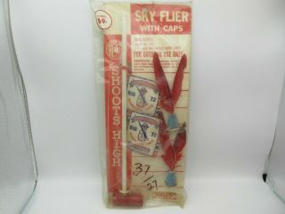 Vintage Dime Store Novelty Halco Brand Sky Flier W/ Caps Rare