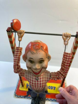 Vintage Howdy Doody Acrobat Tin Lithograph Toy Arnold West Germany For RESTORE 2