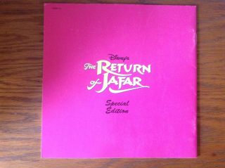 Disney’s The Return Of Jafar Golden Book Special Edition 1994 2