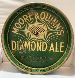 Moore & Quinn’s Diamond Ale 13” Tray Moore & Quinn Syracuse York Ny