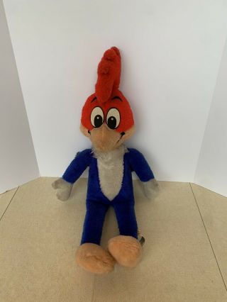 Woody Woodpecker - Pull - String Talking Doll - Vintage 1982 - Extremely Rare