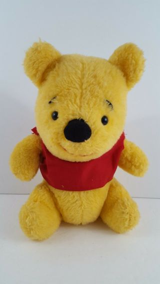 Vintage Walt Disney Sears 10 " Winnie The Pooh Bear Plush Gund Stuffed Animal
