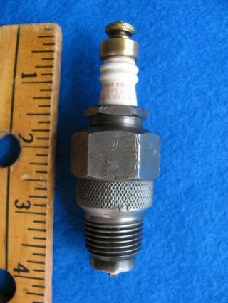 Vintage ½” Pipe Thread,  Champion 33a Gas Engine Special Spark Plug