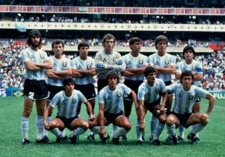 Diego Maradona Football Old Photo Playing For Argentina 1986 World Cup 15