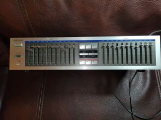 My Vintage Sony Seq - 11 11 Band Stereo Graphic Equalizer.  Very