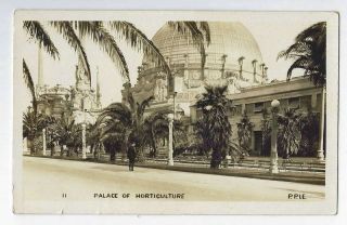 Palace Of Horticulture,  1915 Panama - Pacific Exposition Azo Rppc 0729 - 01