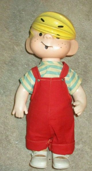 Vintage 1958 Dennis The Menace Rubber Doll Outfit Hkk 13 "