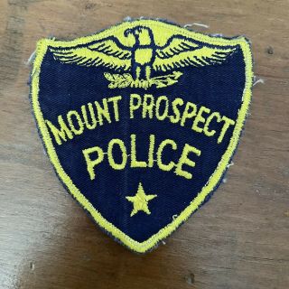 Mount Prospect Police (illinois) Shoulder Patch Sheriff