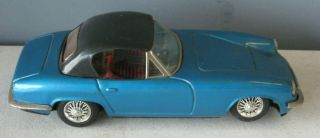 Vintage Japan Bandai Lotus Elan Tin Litho Friction Car R16