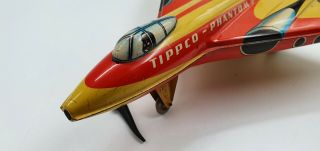 Tin Toy TIPPCO friction PHANTOM Airplane TCO - XC1 2