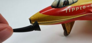 Tin Toy TIPPCO friction PHANTOM Airplane TCO - XC1 3