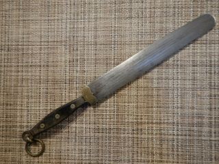 Rare Vintage German F.  Dick Flat Steel Blade Sharpener 17 - 1/5 " L 1 - 3/8 " W