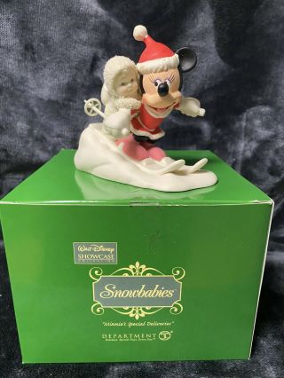 Snowbabies Walt Disney Showcase " Minnie 