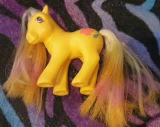 G1 Mlp My Little Pony Mummy Sunbright Friends And Family.  Uk Europe Rare.