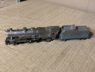 Vintage Ho Scale Diecast 4 - 6 - 2 Steam Locomotive Engine Undecorated Unbranded