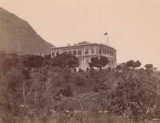 Government House Hong Kong 1900 Old Photo