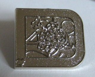 2011 Hidden Mickey 40 Year Anniversary Classic D Pluto Silver Chaser Disney Pin