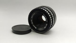 Vintage Zebra Meyer Optik Gorlitz Domiplan 2.  8/50mm Lens M42 Fit Cameraexcellent