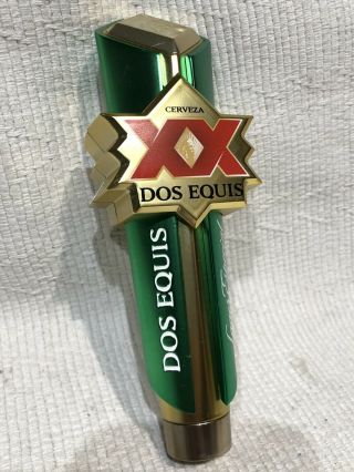 Dos Equis Xx Lager Especial Beer 7 Inch Tap Draft Handle Cerveza Bar Keg