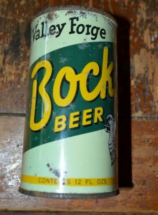 Valley Forge Bock Beer L Flat Top Beer Can Displays Nicely
