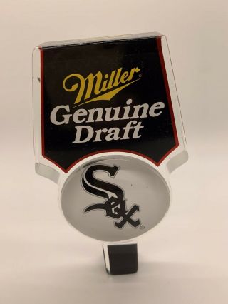 Miller Draft Mgd Chicago White Sox Beer Tap Handle
