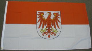 3x5 Brandenburg Germany Flag Province German F062