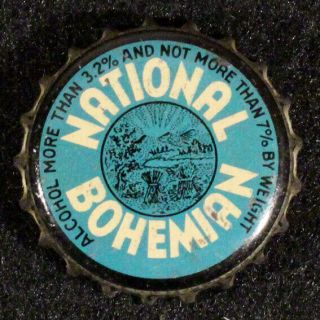 National Bohemian Ohio Tax Beer Cork Bottle Cap Baltimore Md Natty Boh Mister Oh