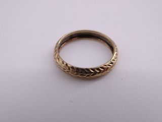 Vintage 10k Solid Yellow Gold Lady 
